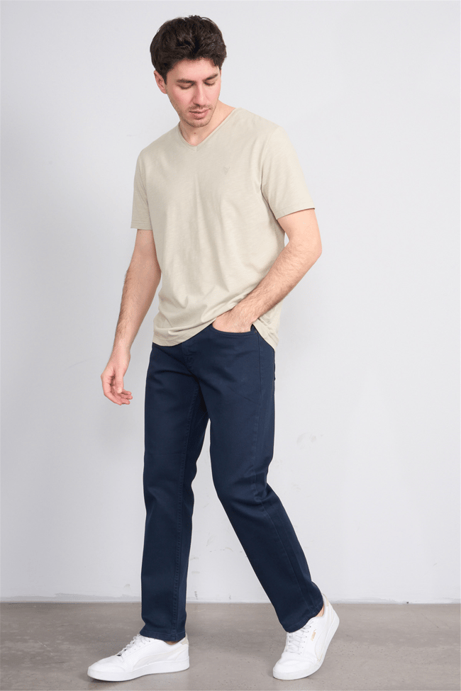 Mareteks 4412-C66-Texas Navy P.B. Erkek Denım Pantolon