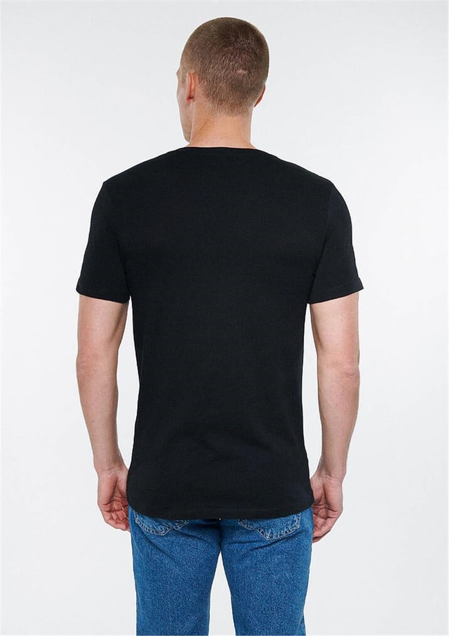 Mavi 061747-900 Siyah Erkek Stretch T-Shirt