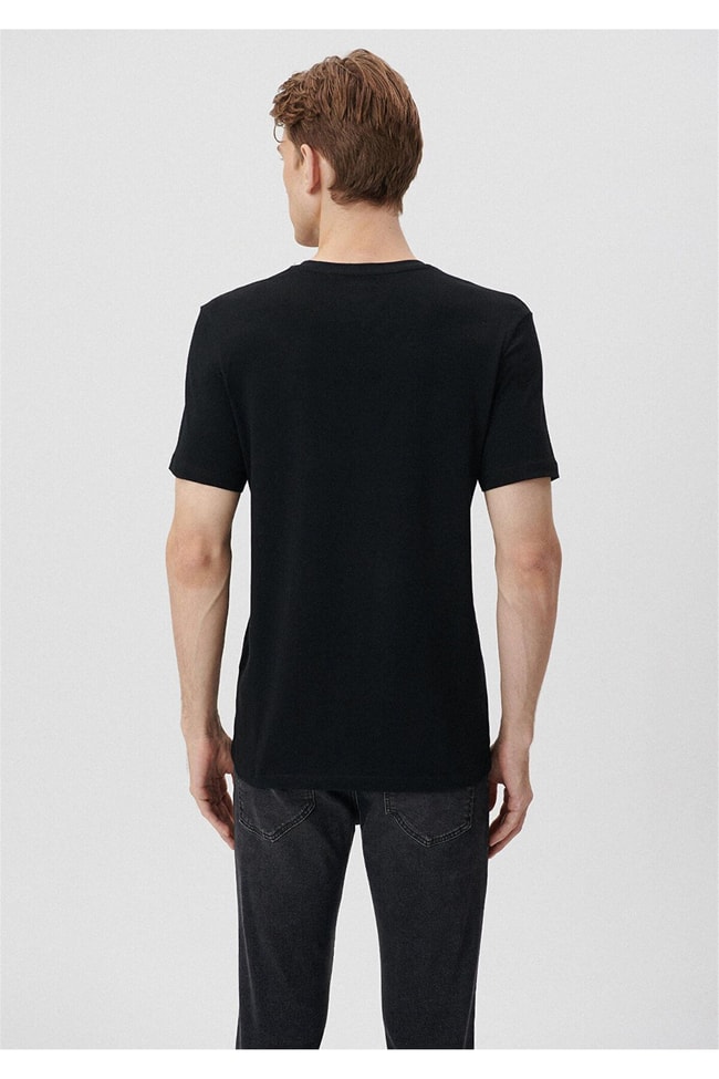 Mavi 061748-900 Erkek V Yaka Siyah T-Shirt