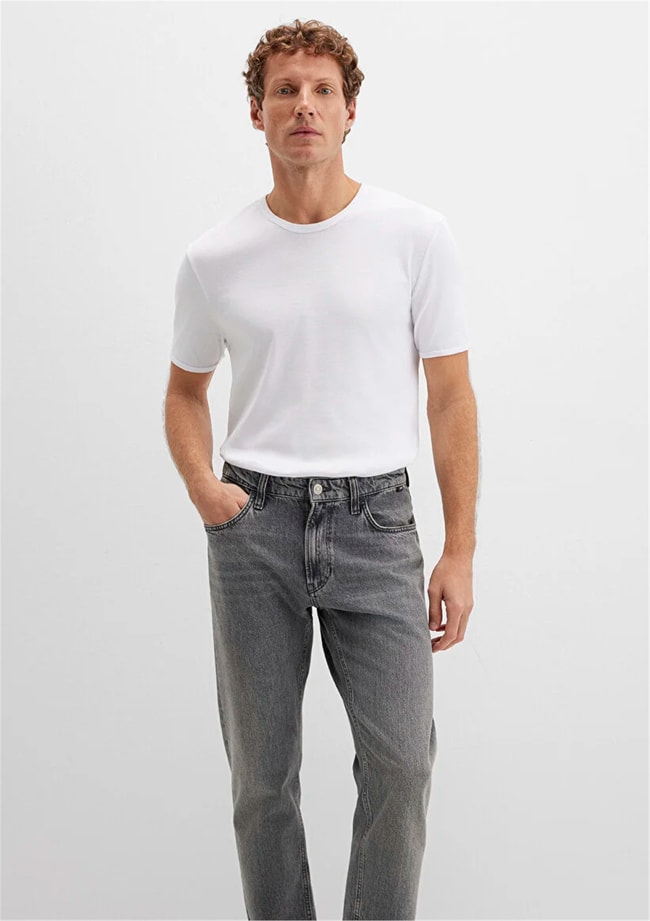 Mavi 063747-620 Erkek Beyaz T-Shirt