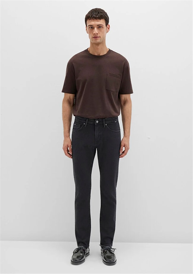 Mavı M0042290642 Jake Washed Black Classıc Comfort Erkek Skınny Denım Pantolon