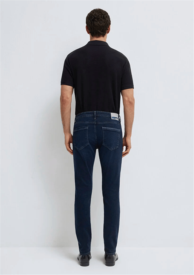 Mavı M0042487838 James Deep Ink Premıum Blue Erkek Skınny Denım Pantolon