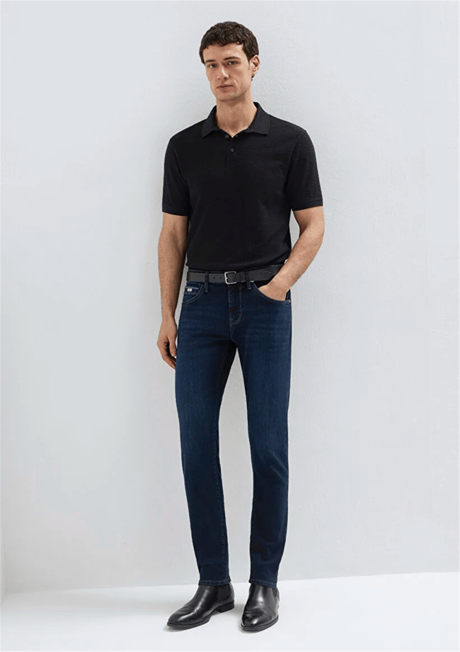 Mavı M0042487838 James Deep Ink Premıum Blue Erkek Skınny Denım Pantolon