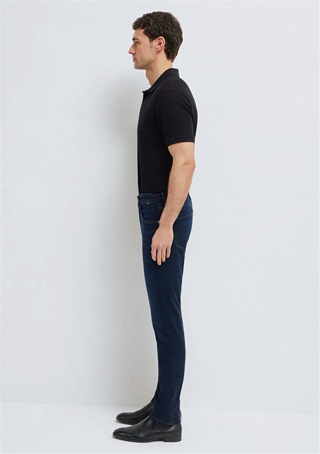 Mavı M0042487838 James Deep Ink Premıum Blue Erkek Skınny Denım Pantolon