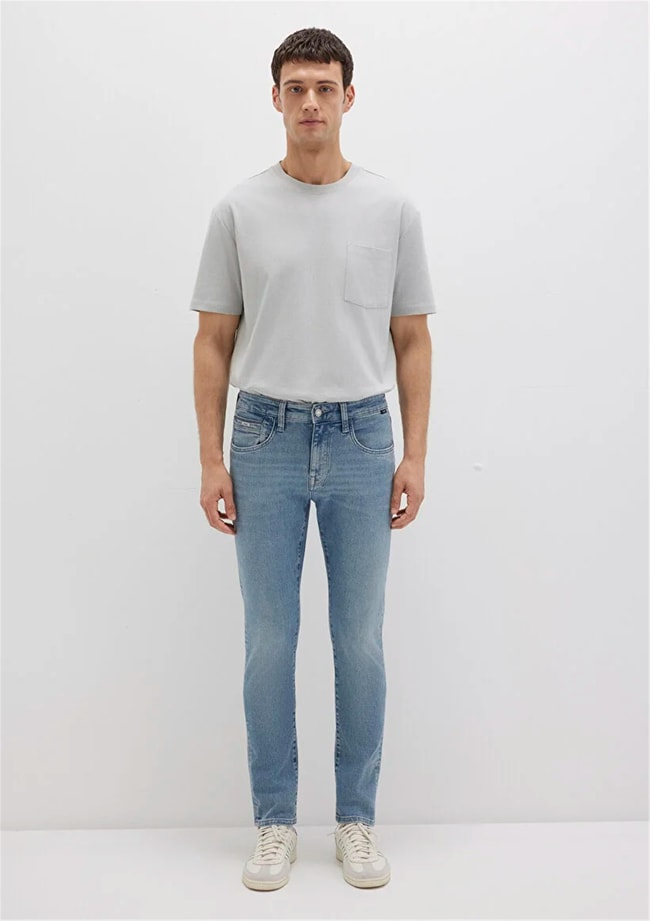 Mavı M0042490656 James Authentıc Premıum Blue Erkek Skınny Denım Pantolon