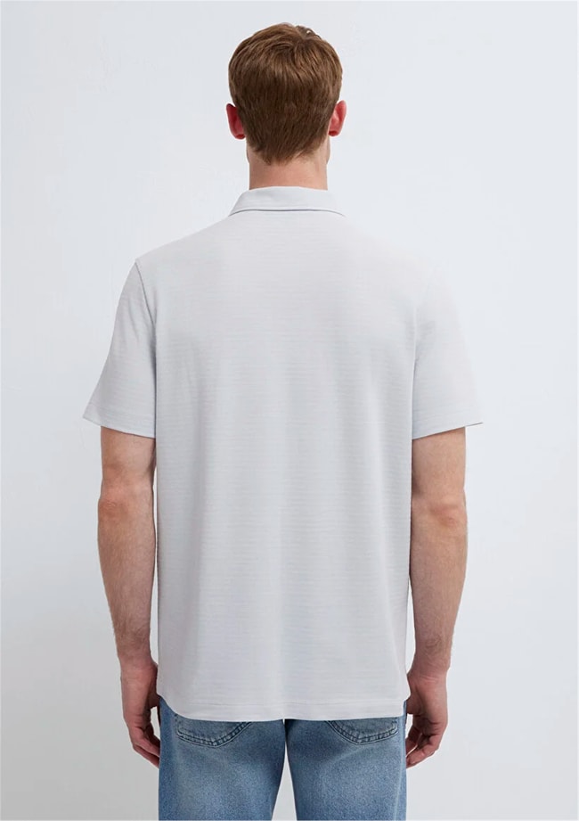 Mavı M0613267-70799 Gray Dawn Erkek Regular Polo T-Shırt