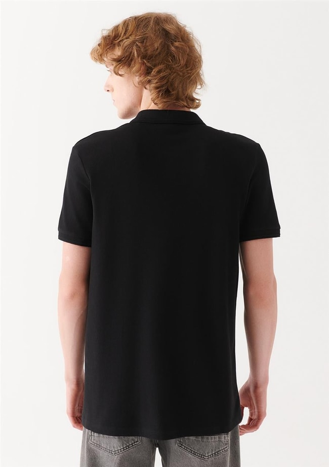 Mavi M064946-21842 Siyah Erkek Polo T-Shirt