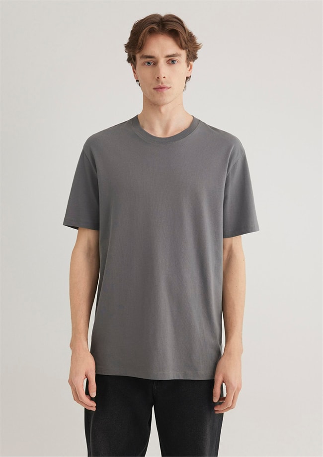 Mavi M066249-86569 Lava Smoke Comfort Erkek Loose Kısa Kol T-Shirt