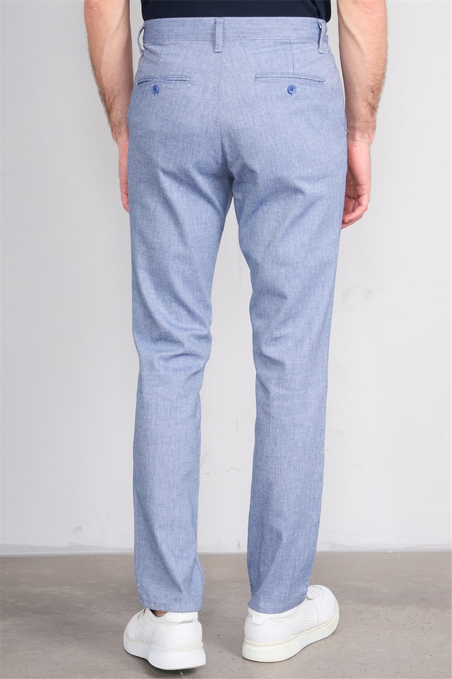Mentality 6610 Erkek Yan Cep Pantolon Mavi