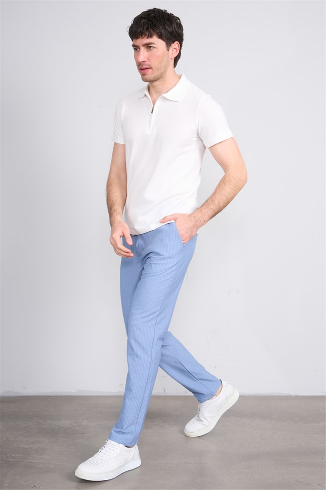Mentality 6785 Erkek Jogger Pantolon Mavi