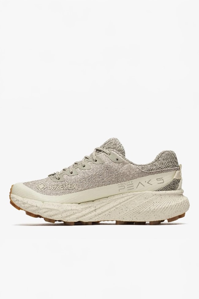 Merrell J068702 Agility Peak 5 Goretex Dios Diorite/Stucco Zenne Koşu Ayakkabısı