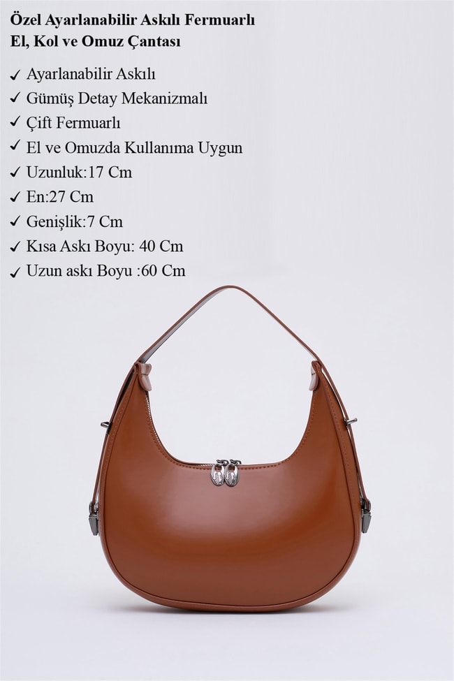 Mıyamıra Shk110 Taba Kadın Omuz Cantası