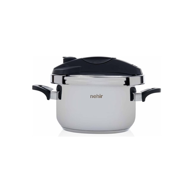 Nehir 29012 Sılver Matik 5 Lt-Düdüklü Tencere