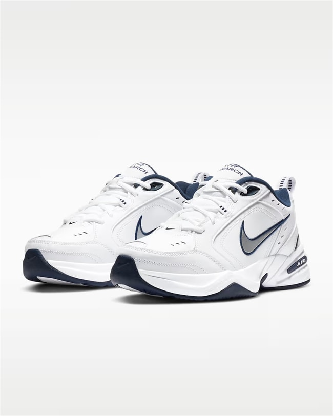 Nike 415445 Aır Monarch Iv 102 Whıte/Metallıc Sılver Mrd Spor Ayakkabı