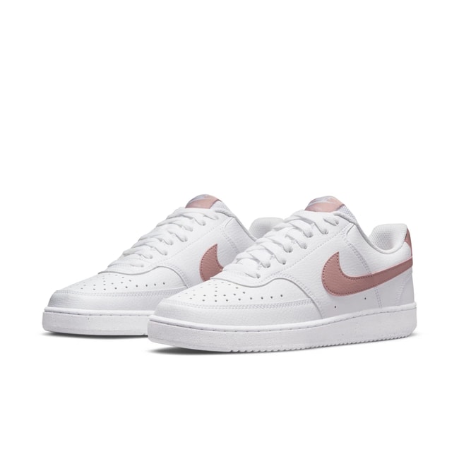 Nıke Dh3158 Court Vısıon Low Next Nature 102 Whıte/Pınk Oxford Zenne Sneaker Ayakkabı