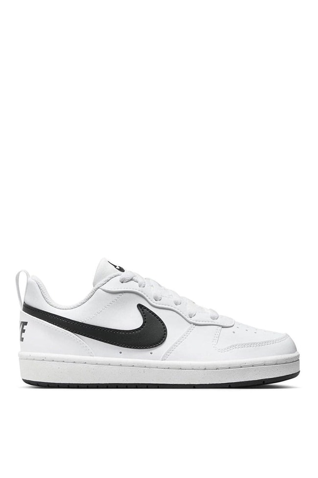 Nıke Dv5456 Court Borough Low Recraft Gs 104 Whıte/Black Garson Spor Ayakkabı