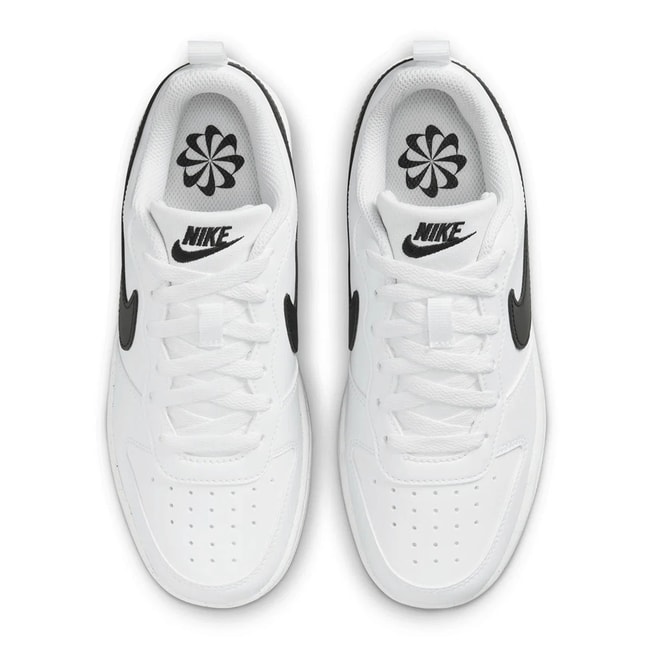 Nıke Dv5456 Court Borough Low Recraft Gs 131 Whıte/Black Garson Spor Ayakkabı