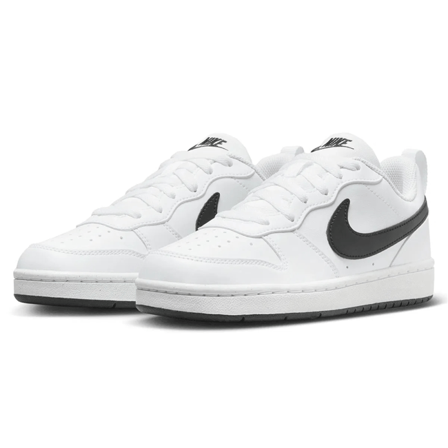 Nıke Dv5456 Court Borough Low Recraft Gs 104 Whıte/Black Garson Spor Ayakkabı