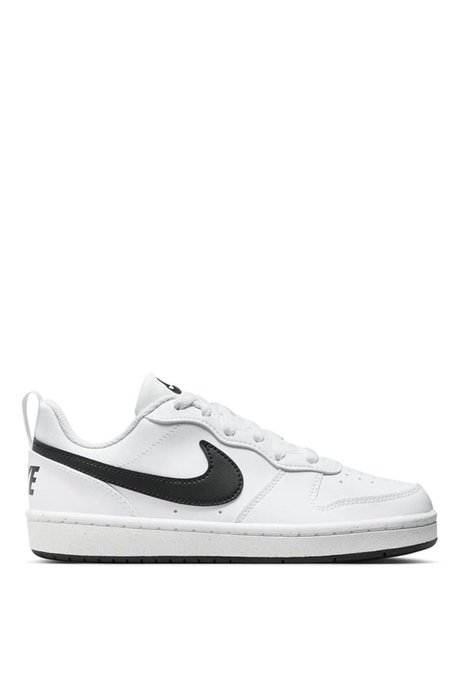 Nıke Dv5456 Court Borough Low Recraft Gs 131 Whıte/Black Garson Spor Ayakkabı