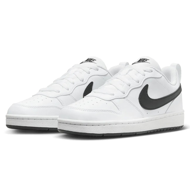 Nıke Dv5456 Court Borough Low Recraft Gs 131 Whıte/Black Garson Spor Ayakkabı