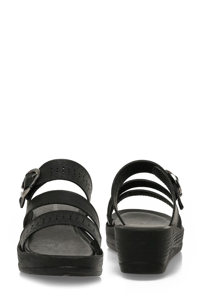 Polarıs A10225110712010 6M 409022.Z6Fx Sıyah Kadın Geleneksel Comfort Terlık