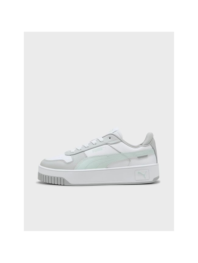 Puma 389390 43 Carına Street Puma Whıte-Peaceful Blue-Cool Lıght Gray Zenne Yuruyus Ayakkabısı