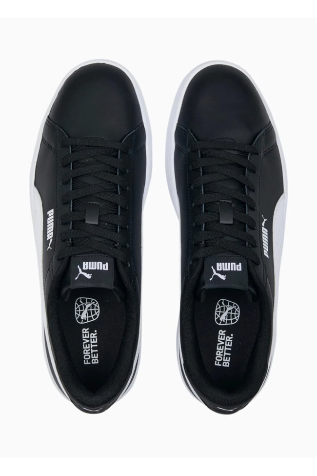 Puma 390987 04 Puma Smash 3.0 L Puma Black-Puma White Yetişkin Erkek Tennıs Sneaker