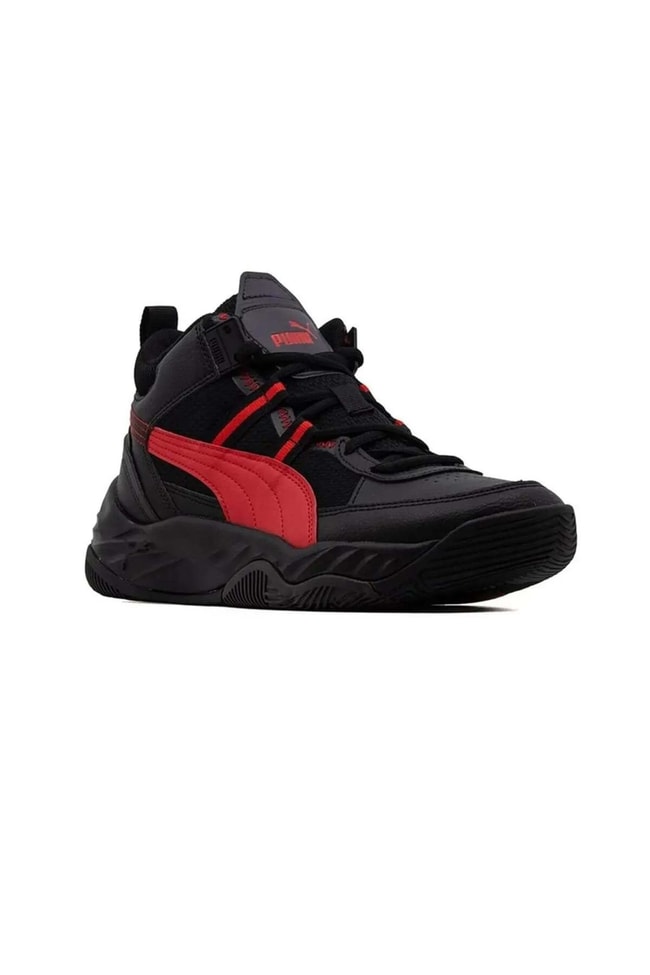 Puma 392329 Puma Rebound Future Nextgen Black-For All Time Red-Coal Erkek Basketbol Ayakkabısı