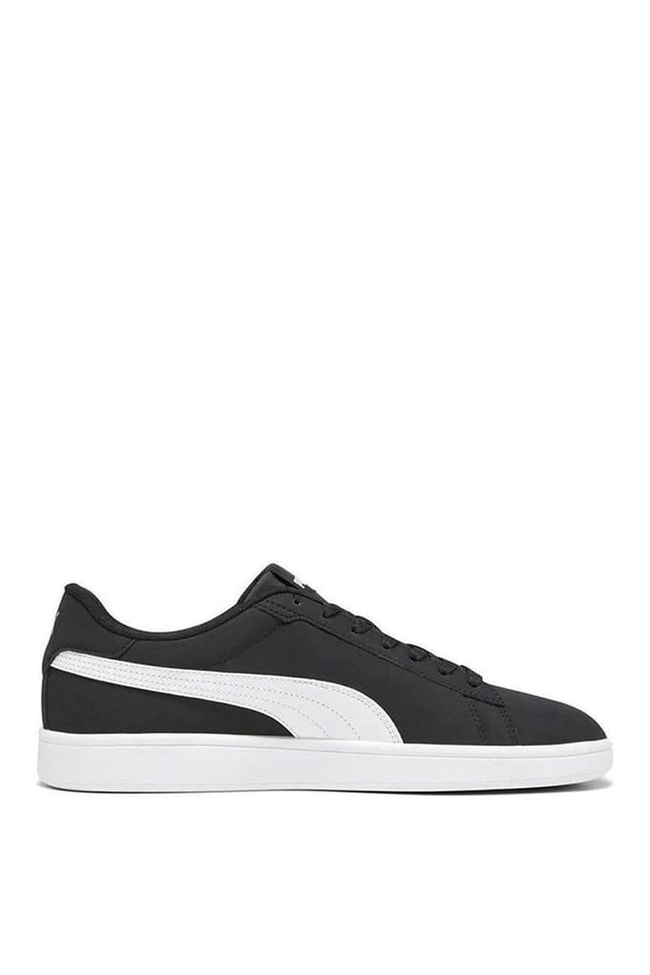 Puma 392336 01 Puma Smash 3.0 Buck Puma Black-Puma Whıt E Yetişkin Erkek Tennıs Sneaker