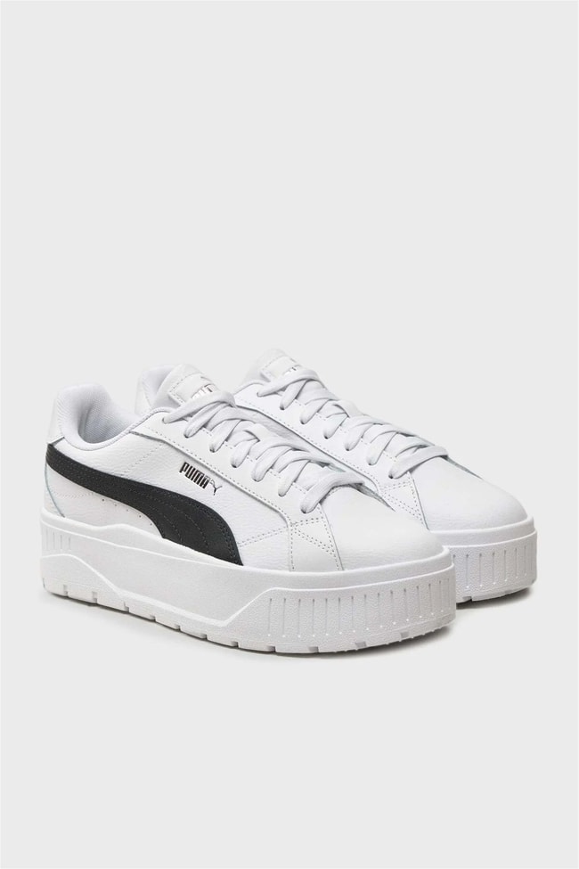 Puma 397456 03 Karmen Iı L Puma Whıte-Puma Black-Puma Sılver Zenne Yuruyus Ayakkabısı