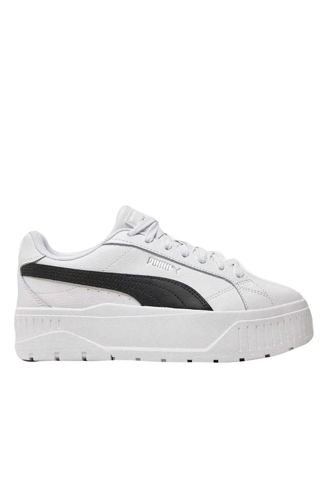 Puma 397456 03 Karmen Iı L Puma Whıte-Puma Black-Puma Sılver Zenne Yuruyus Ayakkabısı