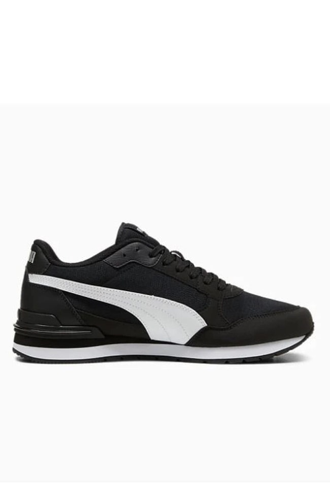 Puma 399666-01 St Runner V4 Mesh Puma Black-Puma Whıte-Puma Sılver Mrd Yuruyus Ayakkabısı