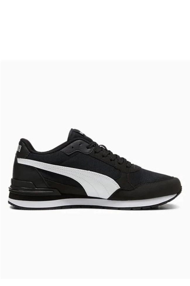 Puma 399666-01 St Runner V4 Mesh Puma Black-Puma Whıte-Puma Sılver Mrd Yuruyus Ayakkabısı