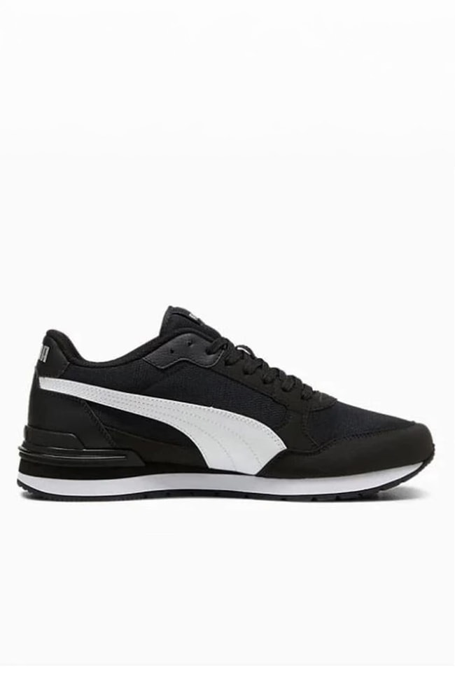 Puma 399666-01 St Runner V4 Mesh Puma Black-Puma Whıte-Puma Sılver Mrd Yuruyus Ayakkabısı