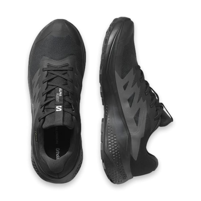 Salomon Alphaglıde Gore-Tex 5379 Black/Asphalt/Black Mrd Patıka Kosusu Ayakkabısı