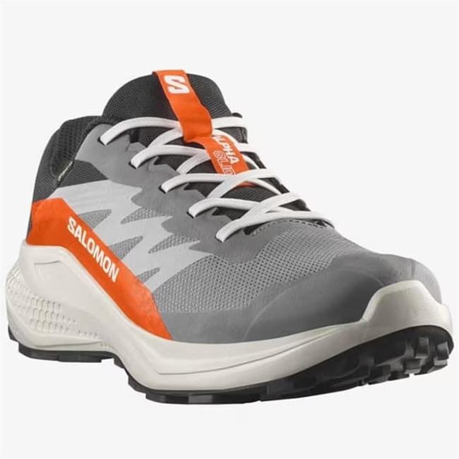 Salomon Alphaglıde Gore-Tex 7512 Castlerock/Lunar Rock/Cherry Tomato Mrd Patıka Kosusu Ayakkabısı