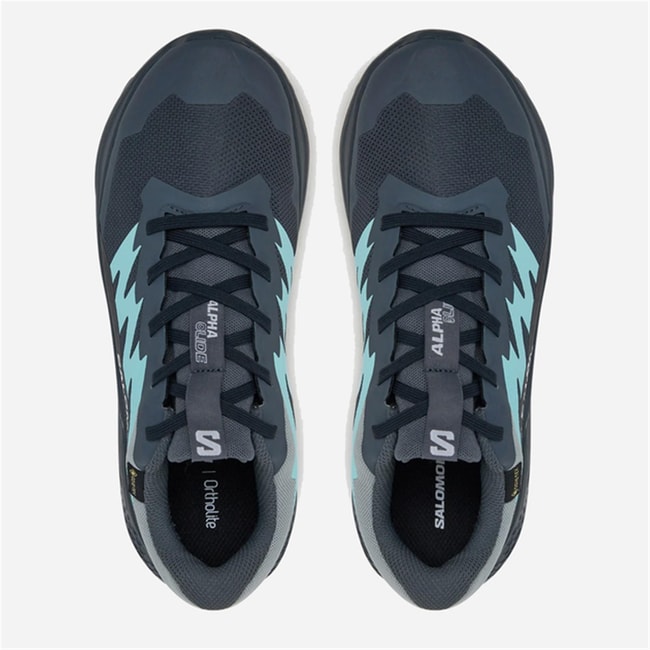 Salomon Alphaglıde Gore-Tex 8832 Turbulence/Aruba Blue/Dark Navy Zenne Patıka Kosusu Ayakkabısı