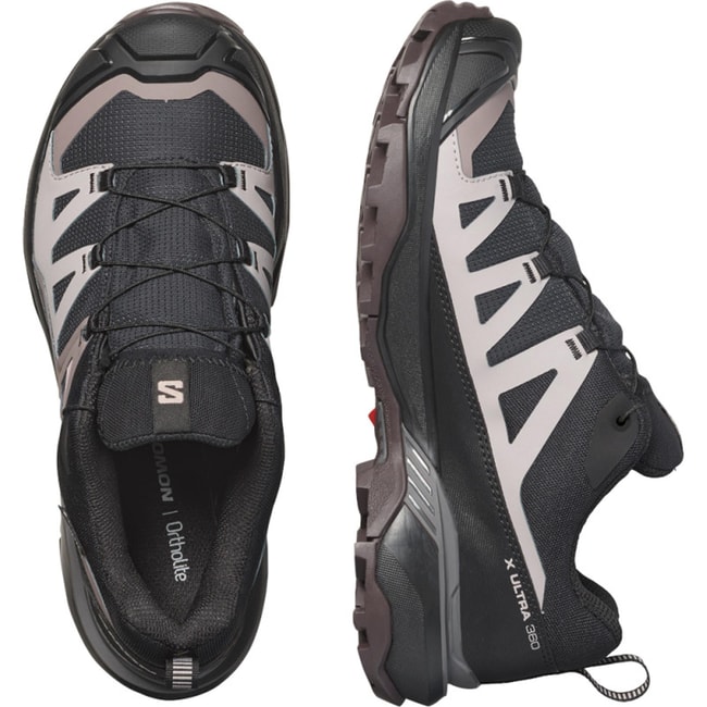 Salomon X Ultra 360 Gore-Tex 7788 Black/Plum Kıtten/Shale Zenne Outdoor Ayakkabı