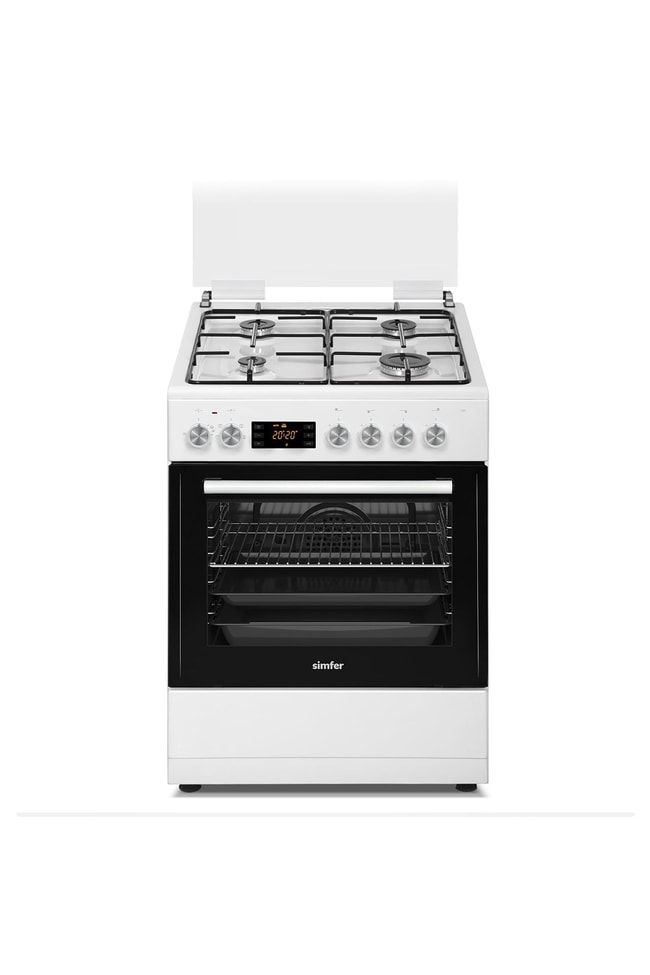 Simfer 1223 Tam Boy Fırın 4 Gözlü Turbo 7 Fonksiyon