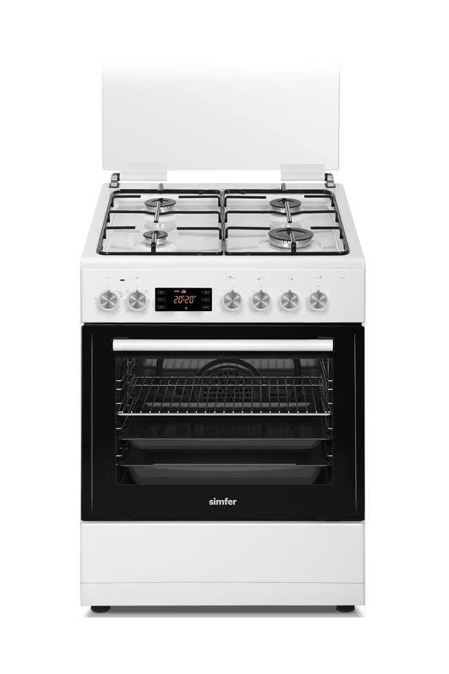 Simfer 1223 Tam Boy Fırın 4 Gözlü Turbo 7 Fonksiyon