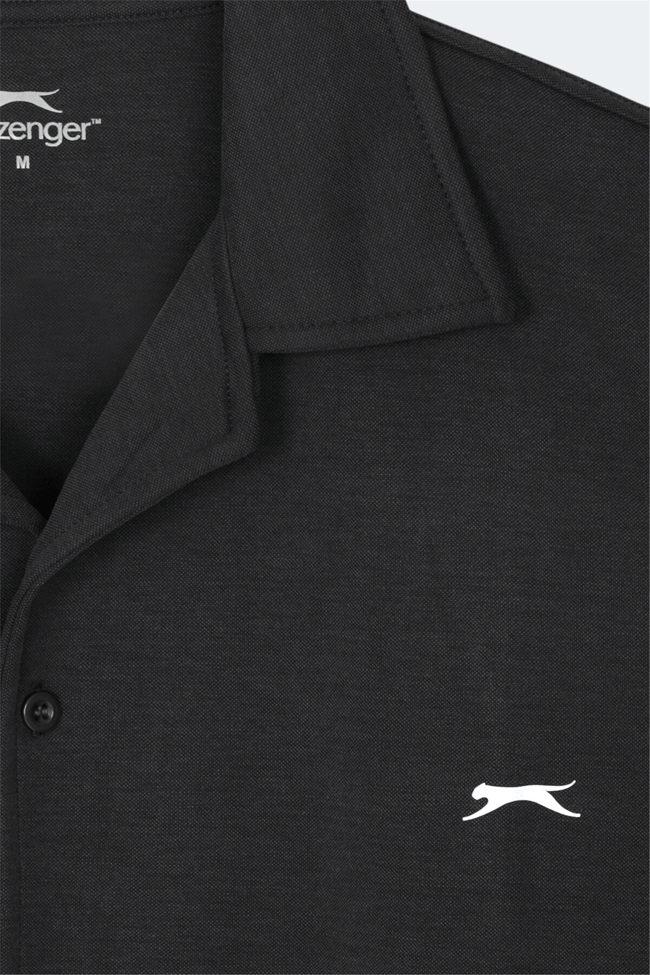 Slazenger Katelın Siyah Erkek Gomlek