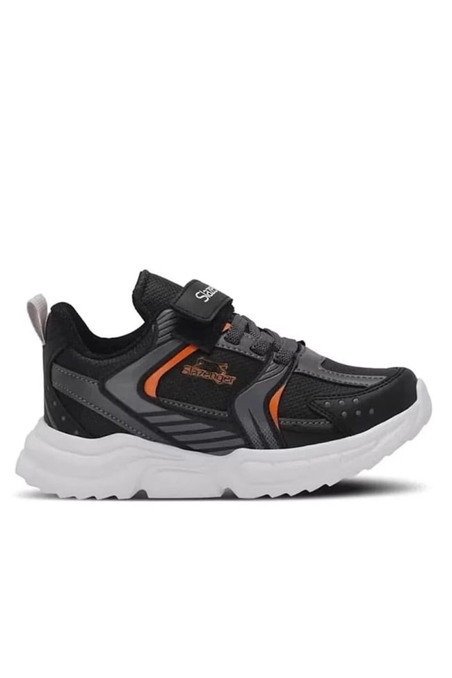 Slazenger Kendall P Siyah / Füme Patık Erkek Cocuk Gunluk Ayakkabı