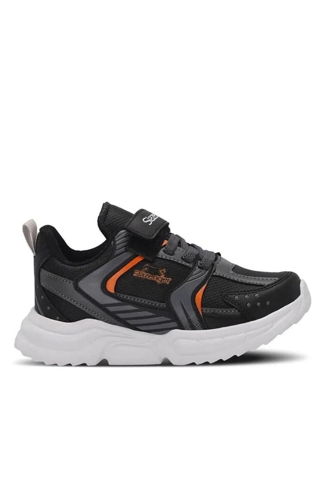 Slazenger Kendall P Siyah / Füme Patık Erkek Cocuk Gunluk Ayakkabı
