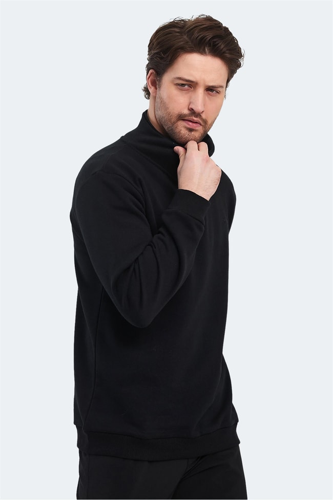 Slazenger Kerman Int. Sıyah Erkek Sweatshırt