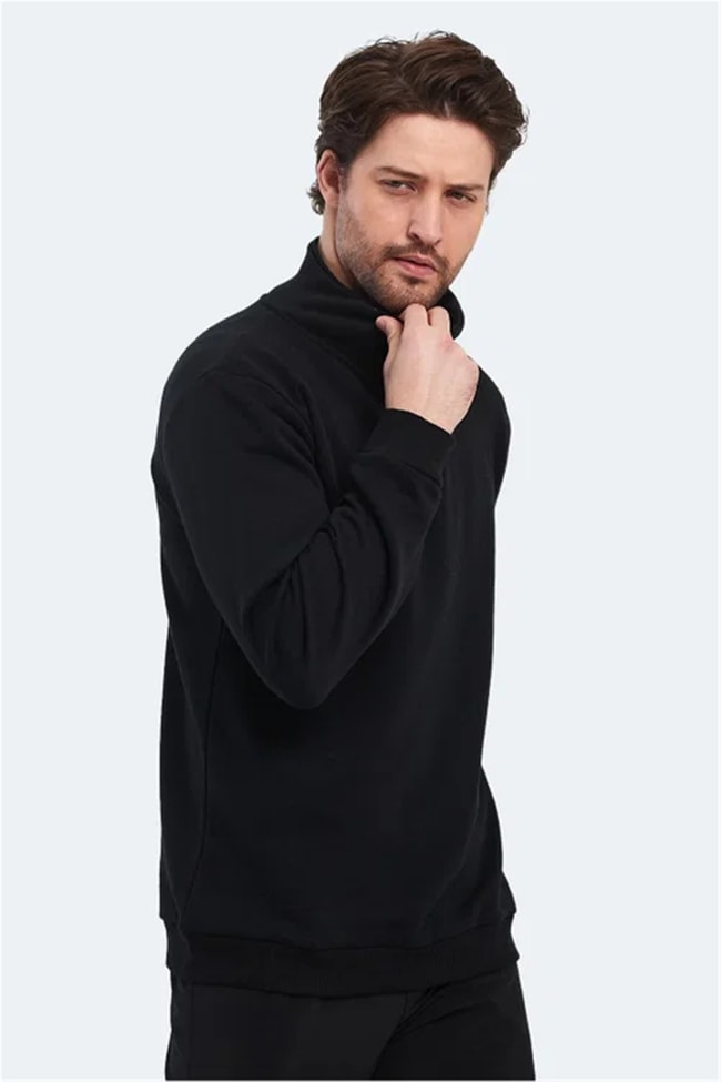 Slazenger Kerman Int. Sıyah Erkek Sweatshırt