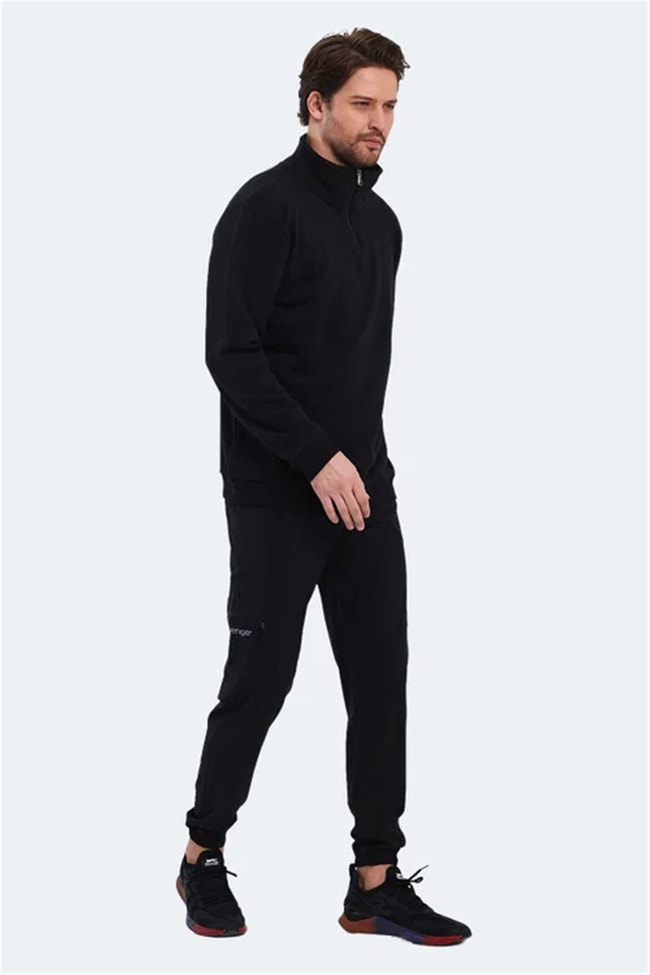 Slazenger Kerman Int. Sıyah Erkek Sweatshırt