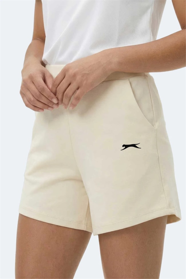 Slazenger Kıller Ekru Kadın Sort