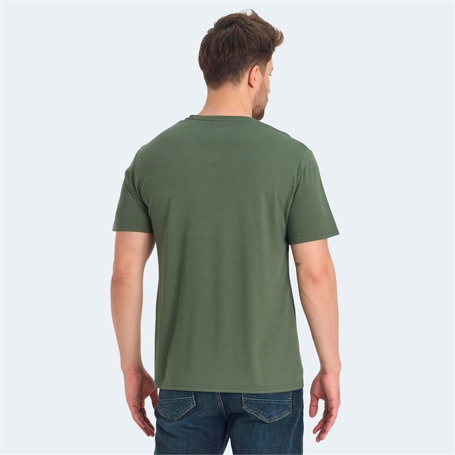 Slazenger Krakker Hakı Erkek T-Shırt