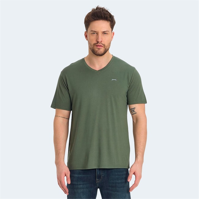 Slazenger Krakker Hakı Erkek T-Shırt