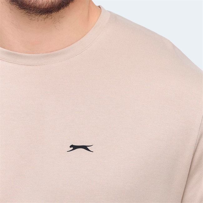 Slazenger Krater Bej Erkek T-Shırt